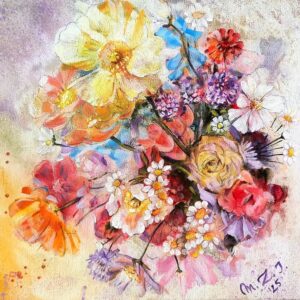 Obraz „Bukiet 1” 30×30 cm